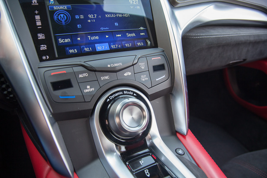 2017 Acura NSX-dashboard