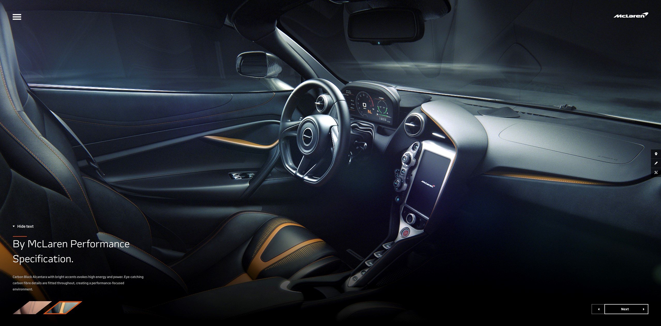 Choose the Perfect Model for You with McLaren’s Online Configurator