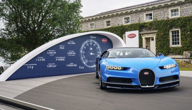 Bugatti Makes an Impressive Appearance at the Goodwood Festival of Speed 2017