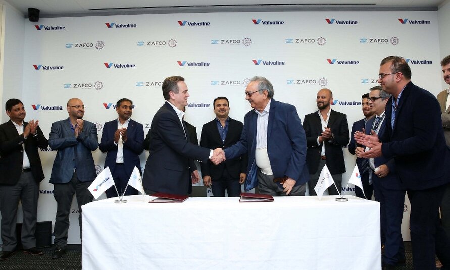 Leading Global Lubricants Producer, Valvoline Announces Major New Partnership with ZAFCO in the United Arab Emirates