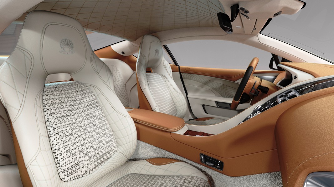 The Aston Martin Vanquish S Pearl Edition-Interiors