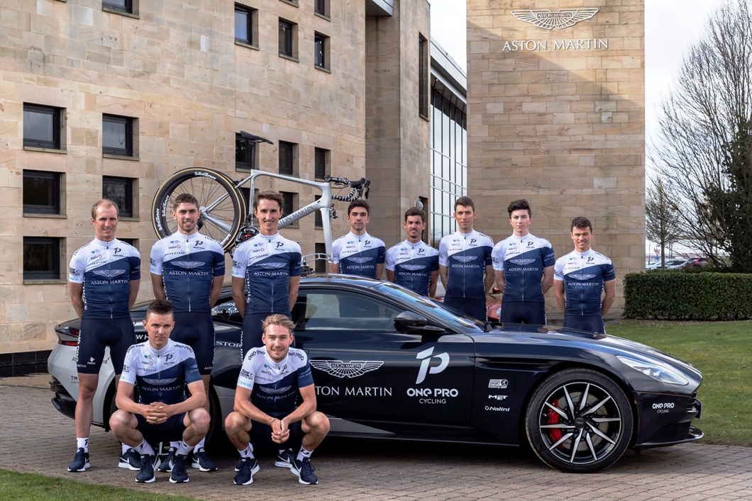 ONE PRO Cycling Team to Use an Aston Martin DB11 as a Support Car During 2018 Races