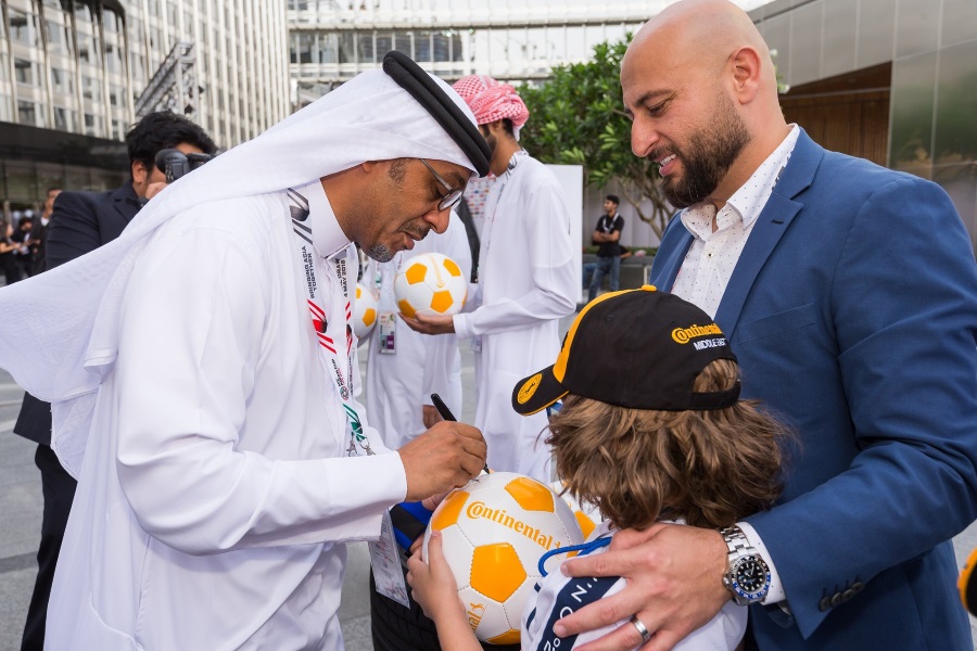 Continental Partners with ‘Arabs Got Talent’ Star, ‘Ammar Freez’ to Wow Vip Crowd in Front of the World-Famous Burj Khalifa