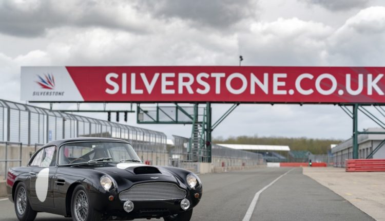 Five Customers from Across the Globe Drove Their Own DB4 G.T. Continuation Cars at Silverstone Circuit