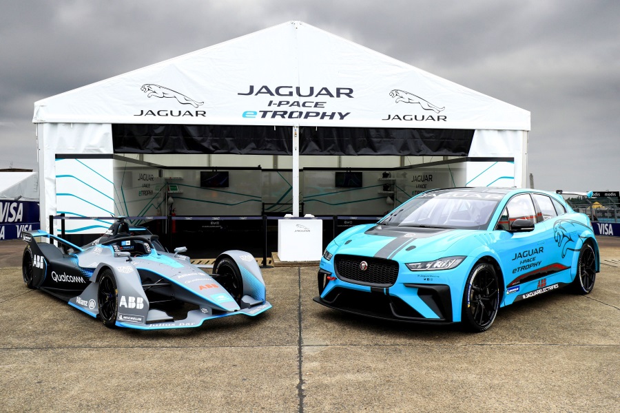 Jaguar Racing Complete Global Debut of Jaguar I-Pace Etrophy Racecar