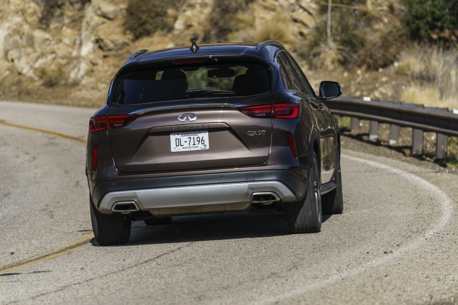 The All-New Infiniti QX50-rear shot