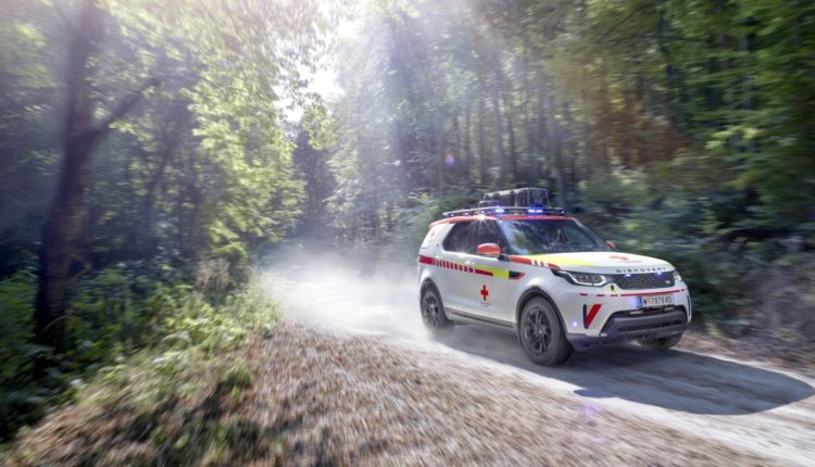 Lifesaving Land Rover Discovery Equipped with Its Own Drone Joins Red Cross