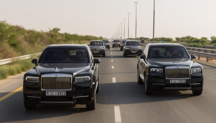 the AGMC Cullinan Drive in Dubai -Rolls-Royce Cullinan