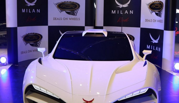 The Milan Red, a 1,306bhp Falcon-Inspired Hypercar, Unveiled in Dubai