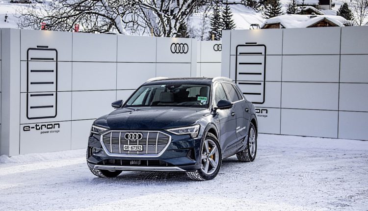 Audi Electrifies the World Economic Forum in Davos