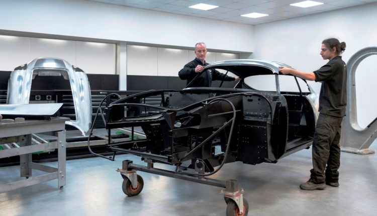 First Aston Martin DB4 GT Zagato Continuation Car Begins to Take Shape