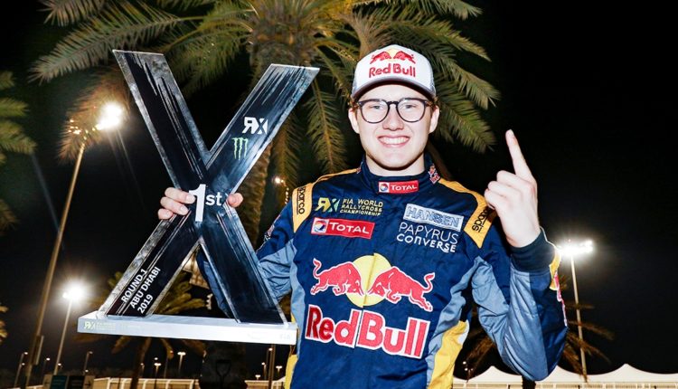 Kevin Hansen Took First Place at Inaugural FIA World Rallycross of Abu Dhabi