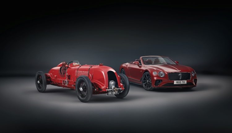 The New Continental GT Convertible Number 1 Edition by Mulliner Pays Homage to Legendary No. 1 Bentley Blower of 1929