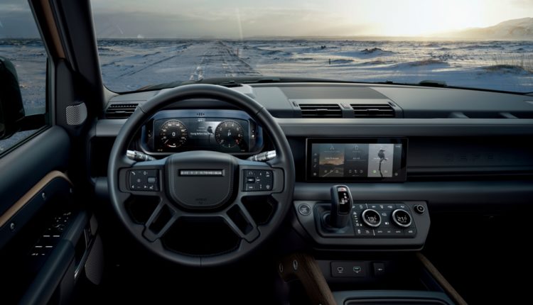 The new Land Rover Defender -behind the wheel