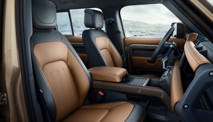 The new Land Rover Defender- front seats-01