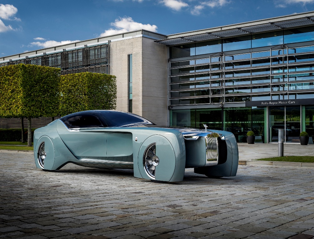 Groundbreaking All-Electric 103EX Makes Triumphant Return to the Home of Rolls-Royce