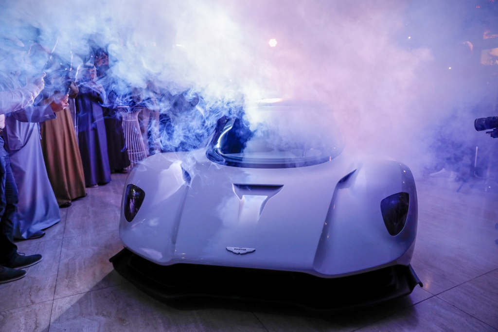 Aston Martin Valhalla during the launch