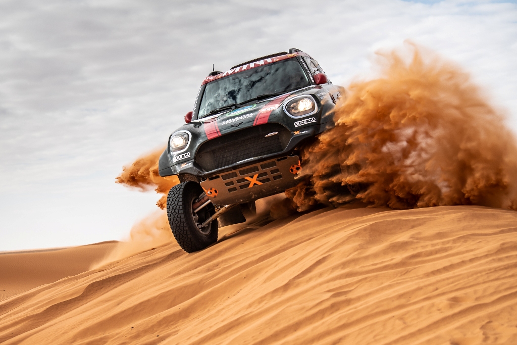 Carlos Sainz Wins the Dakar - MINI on the race track Carlos Sainz Wins the Dakar - MINI on the race track