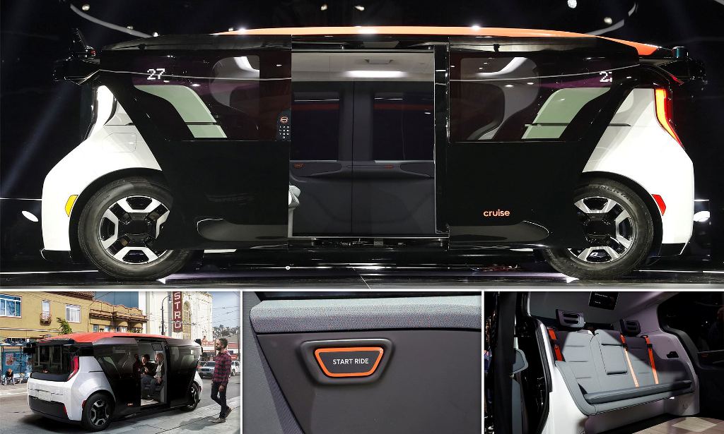 GM's Cruise Reveals Its Driverless Shuttle, the Origin