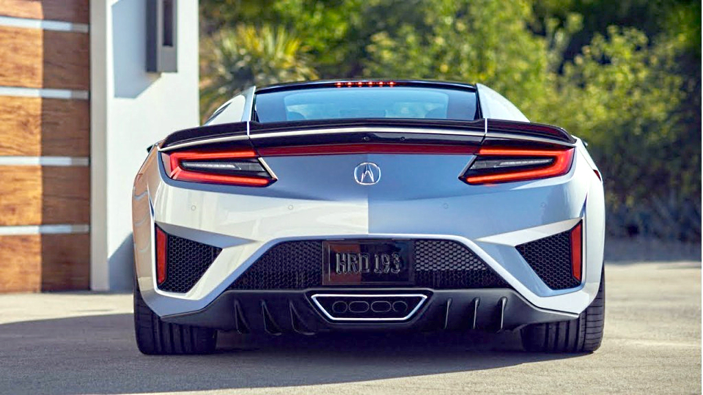 2019 Accura NSX -rear shot