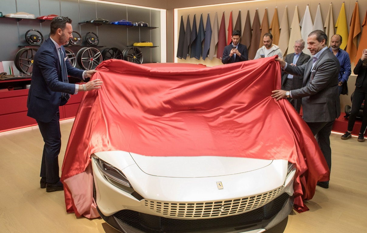 Ferrari Roma Makes Its Middle East Debut in Dubai