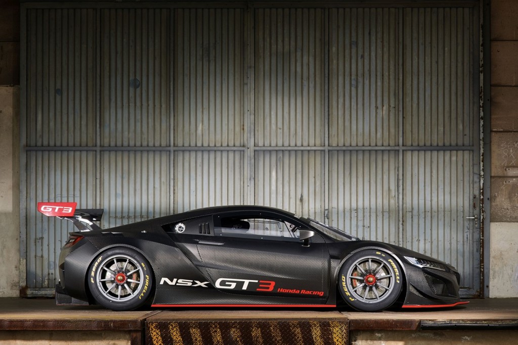 The GT3, developed by Acura Motorsports and Honda Performance Development (HPD)