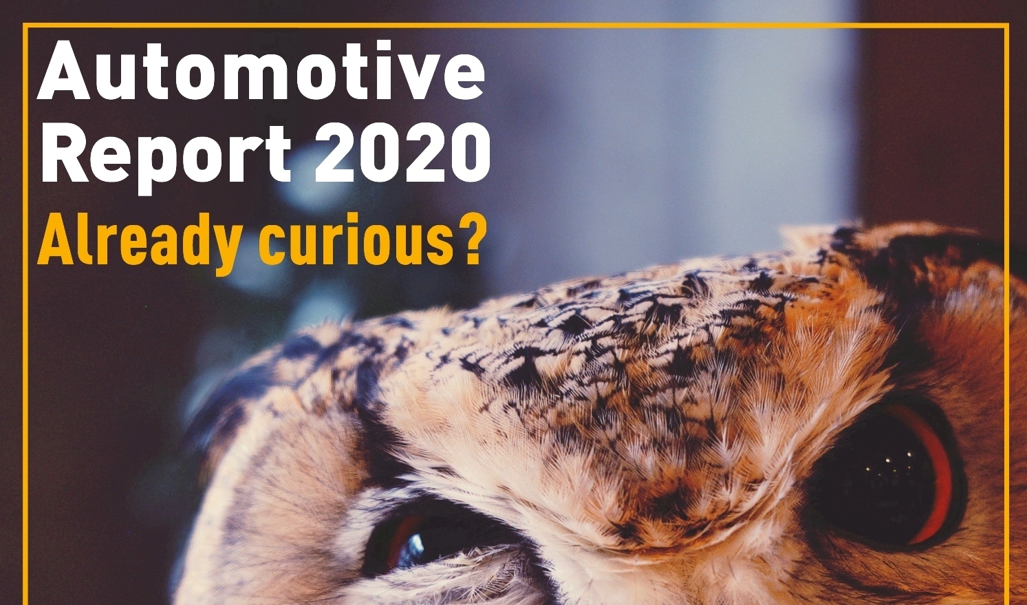 Automotive Report 2020 - Deeper Data Analysis in a New Aesthetic Appearance