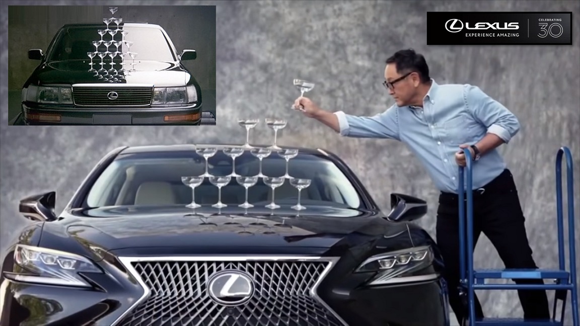 Lexus Celebrates the 30th Anniversary of Its Founding as a Luxury Brand With Special Presentation of Its Old Ad