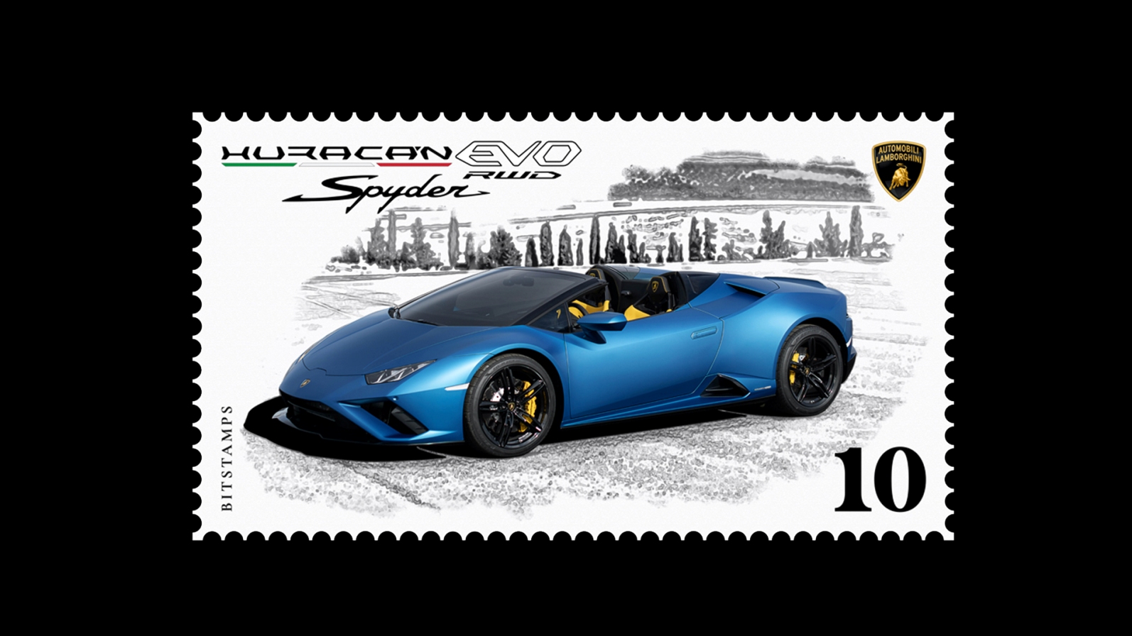 Automobili Lamborghini Launches Its First Collector’s Digital Stamp