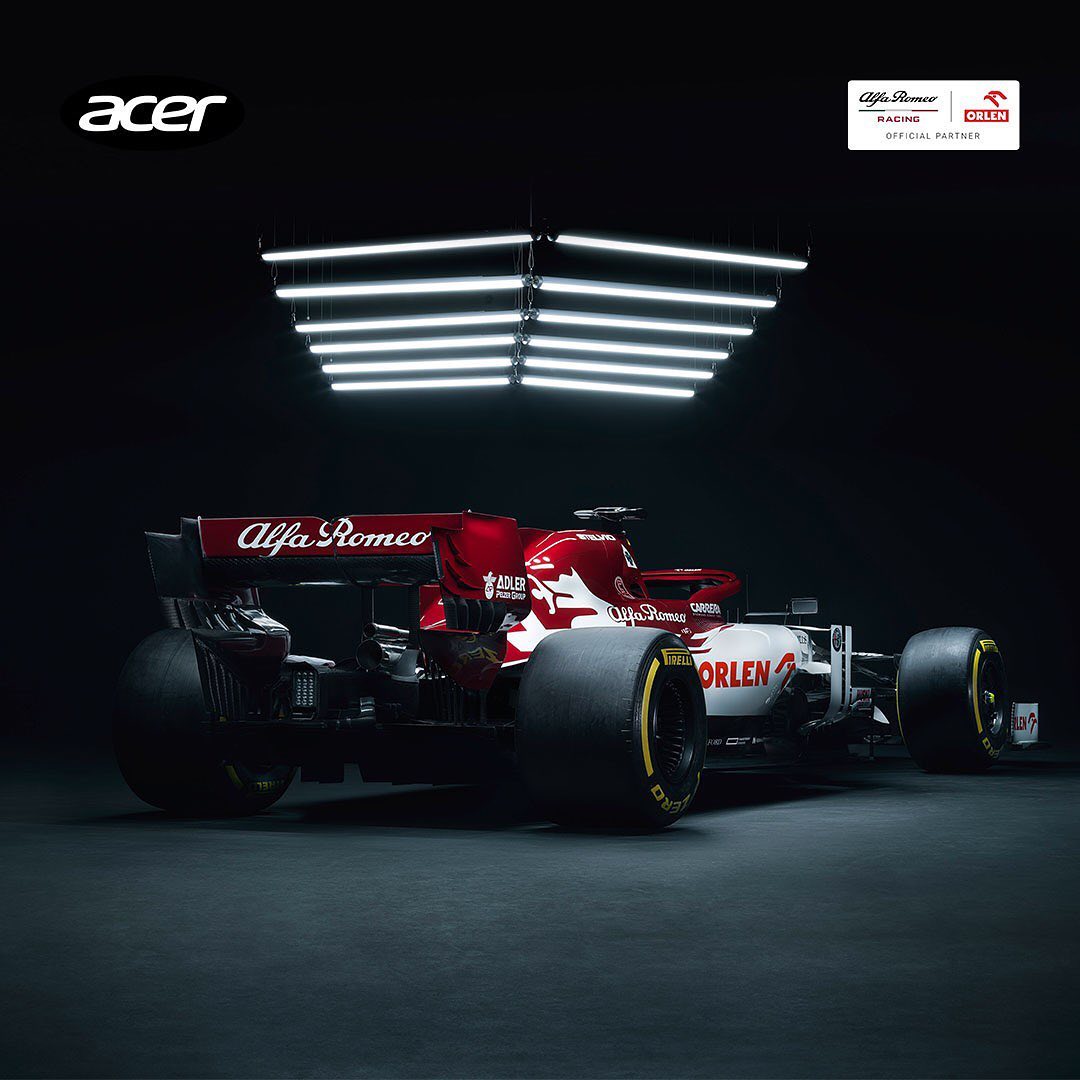 Alfa Romeo Racing ORLEN to have a high-tech boost ahead of the start of the 2020 season as Acer joins as official partner