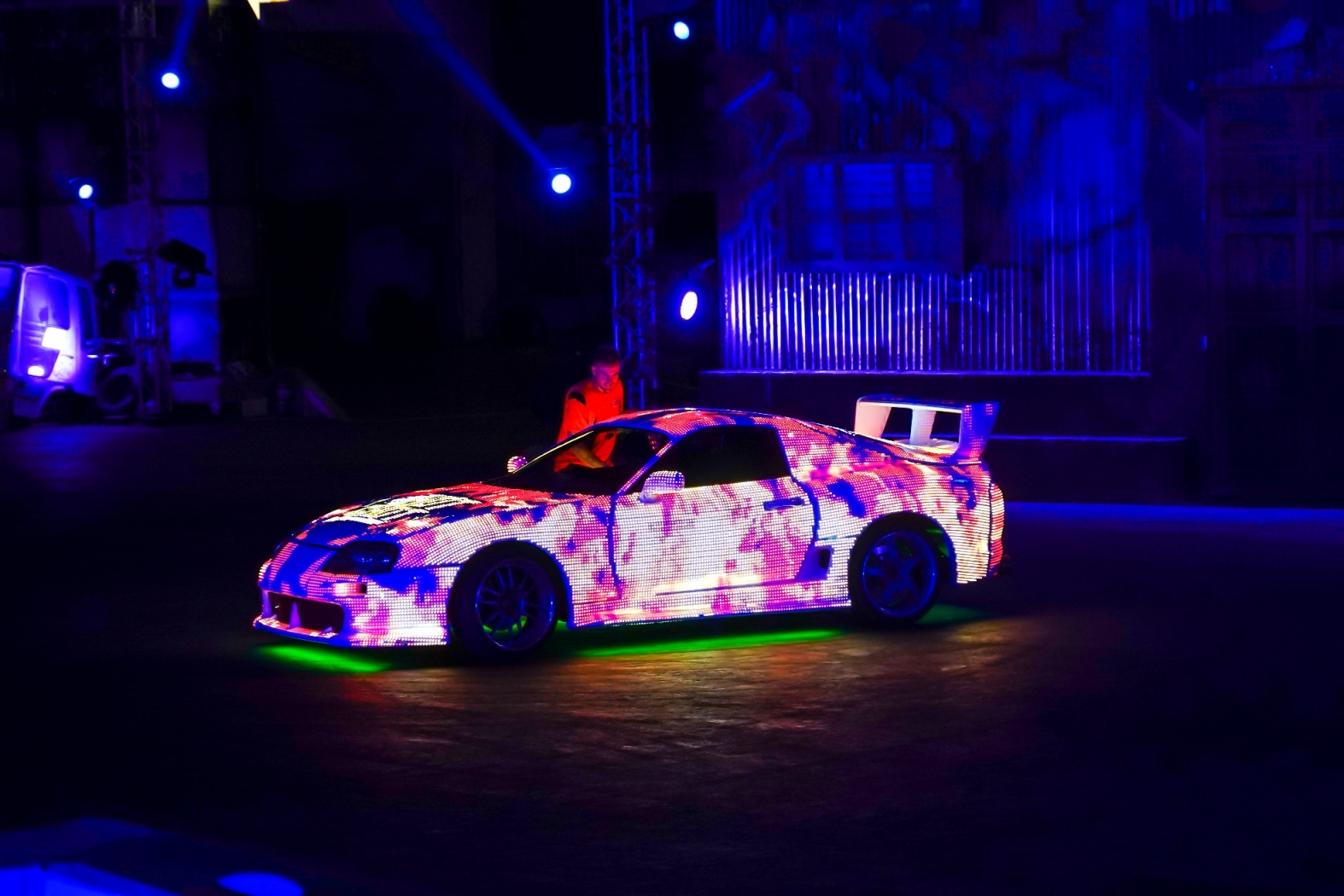 Global Village Scoops Second Guinness World Records Title for the Most Led Lights Ever on a Car