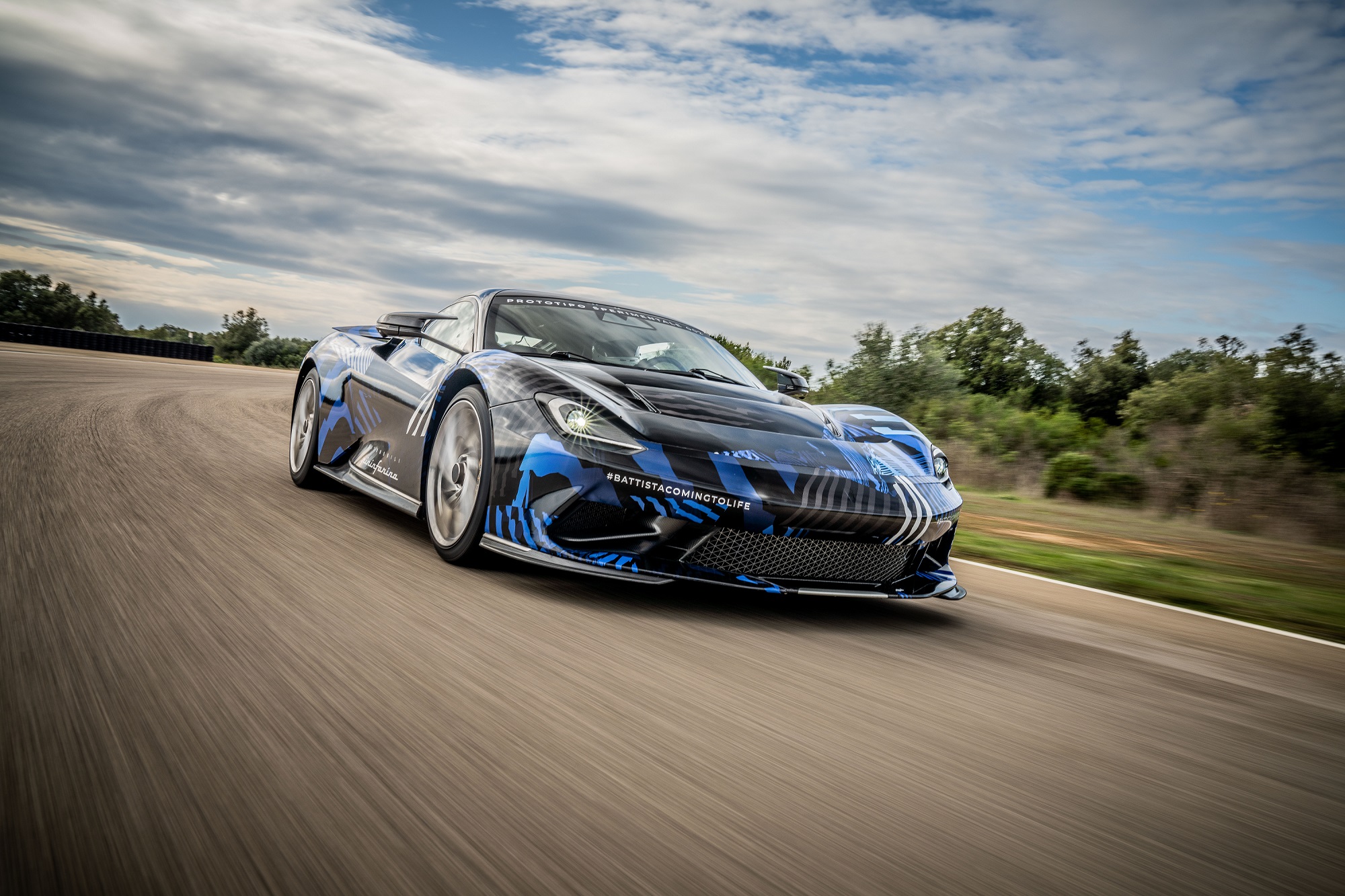 New Automobili Pininfarina Battista Completes Its First High-Speed Tests at  Nardò Technical Center - Autos Community - The World's Most Trusted  Automotive News Source
