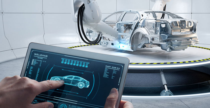 The Internet of Things, 3D Printing, Robotics, and Cognitive Automation Are Reinventing the Automotive Industry
