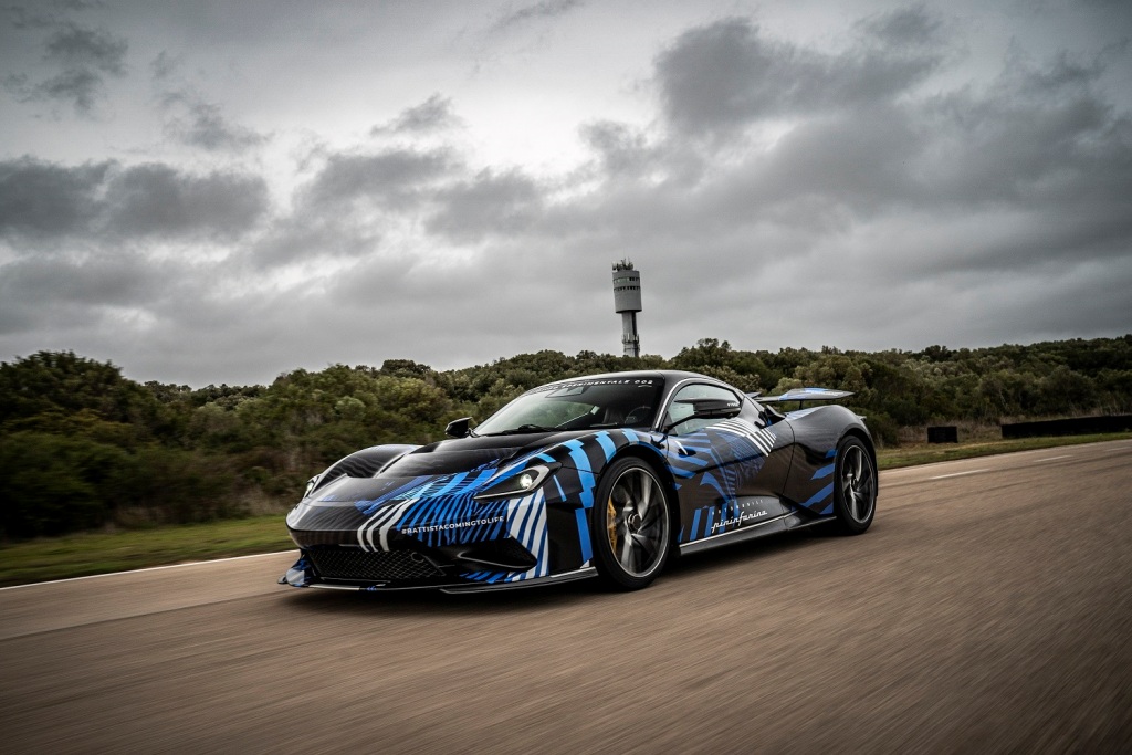 Nick Heidfeld Takes the New Battista Hyper GT on Track for the First Time