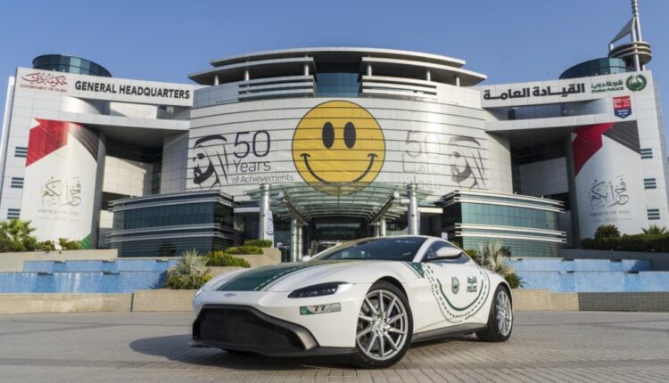 Aston Martin Vantage Joins Dubai Police Fleet Of Luxury Patrols