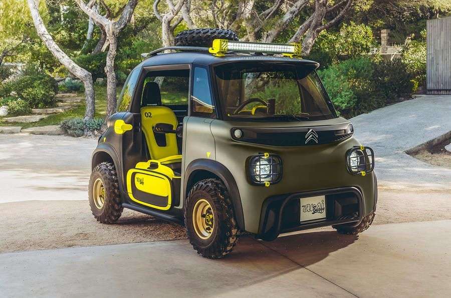 Citroën Unveils New My Ami Buggy Concept That Showcases Rugged Off-Road Version Of The Tiny City Car
