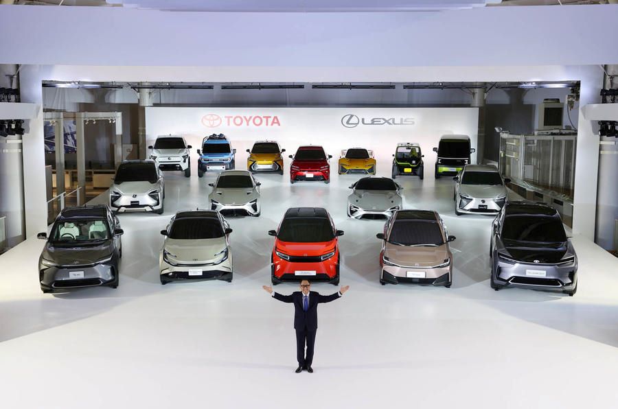 Toyota President Akio Toyoda Unwraps 15 Concepts For Upcoming Toyota And Lexus Electric Cars