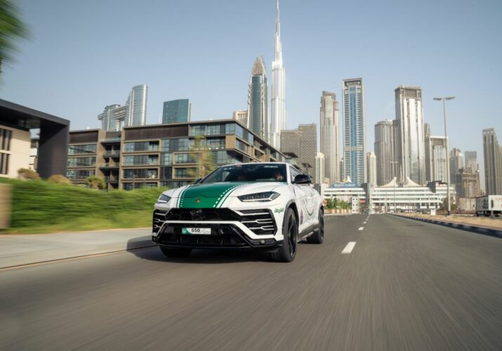 Lamborghini Urus Joins Dubai Police Luxury Patrol Fleet