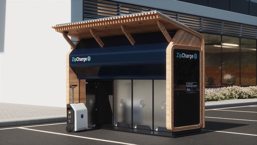 ZipCharge Debuts GoHub Portable Unit for Shared Public EV Charging