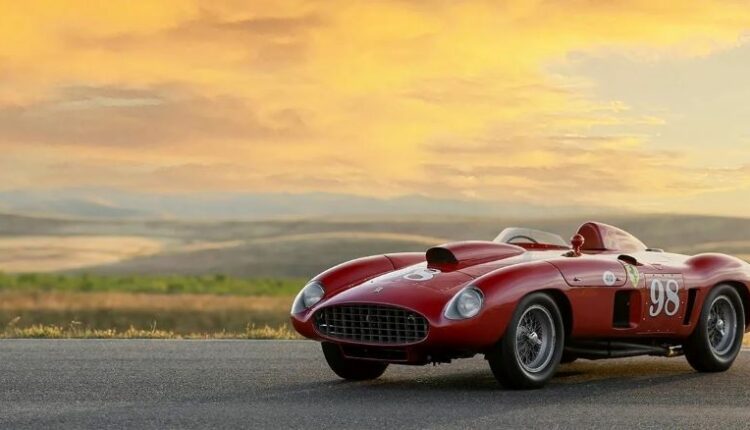1955 Ferrari 410 Sport Spider To Cross the Block in Monterey