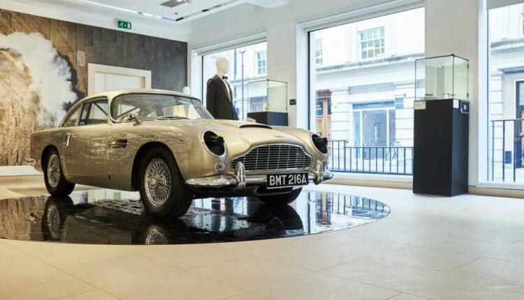 Aston Martin DB5 Stunt Car Raises £2.9 Million at 60 Years of James Bond Charity Auction