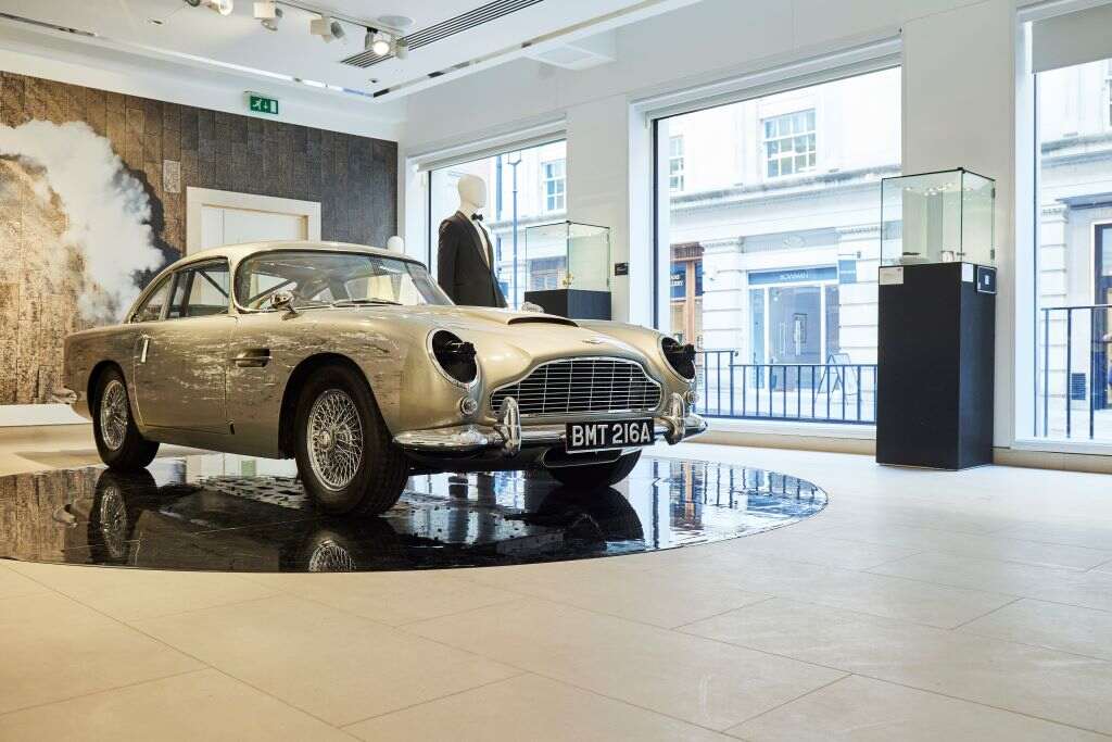 Aston Martin DB5 Stunt Car Raises £2.9 Million at 60 Years of James Bond Charity Auction