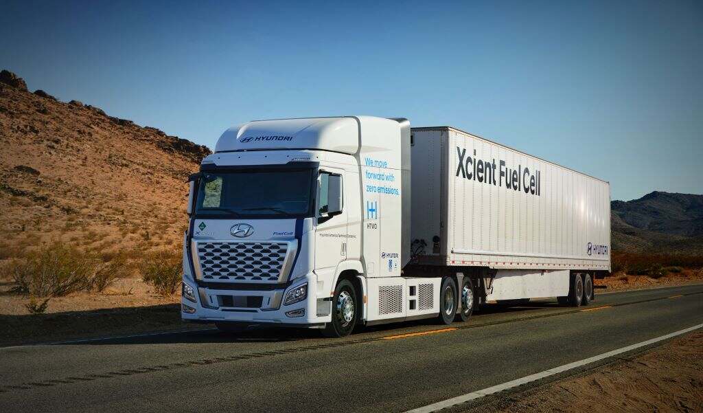 Hyundai Motor To Put Five Xcient Fuel Cell Electric Trucks Into Operation in California