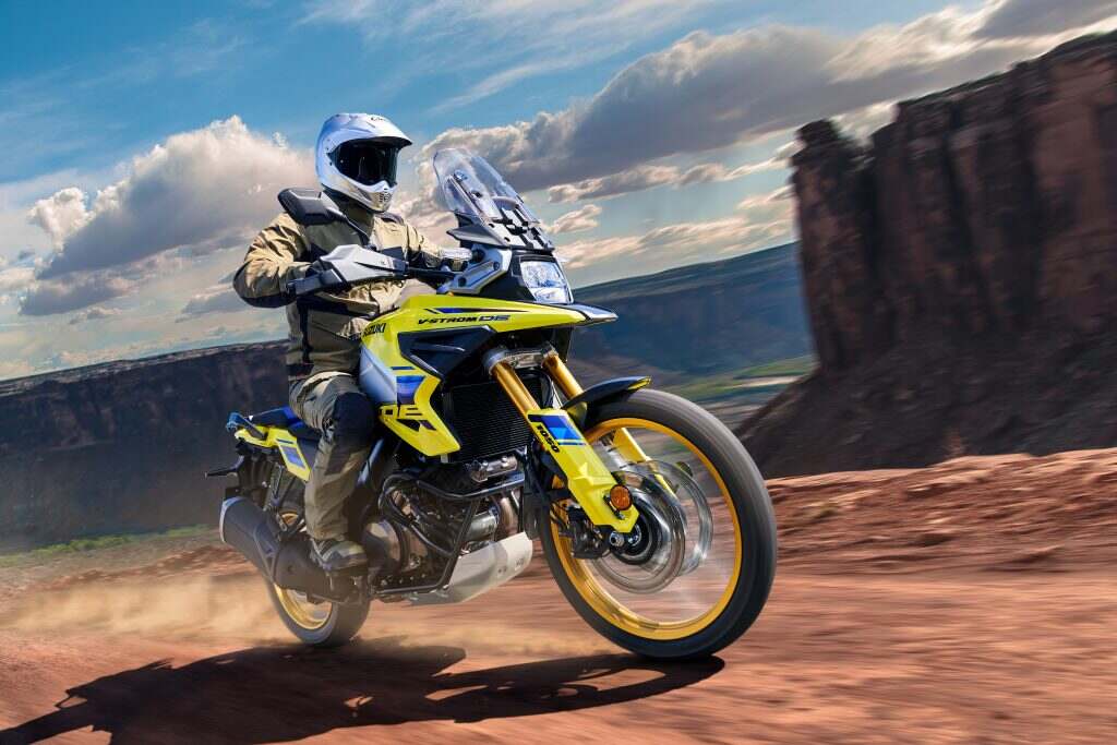 New 1050DE Adds More Off-Road Capability to V-Strom Range