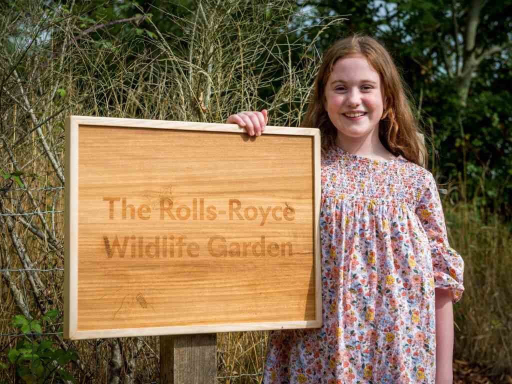 Rolls-Royce Reveals Transformation Of Wildlife Garden