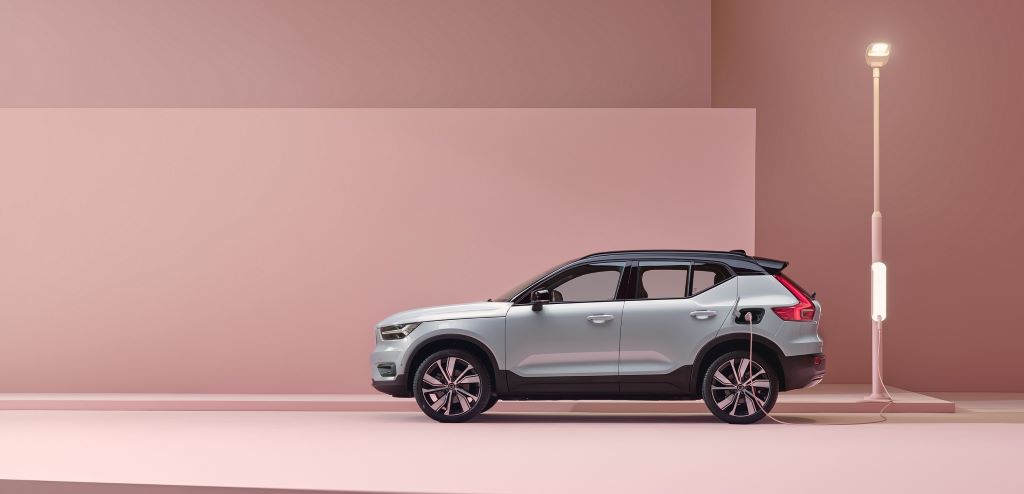 Volvo Cars Partners with Casca To Create a Limited-Edition Sneaker Inspired by the Volvo XC40 Recharge