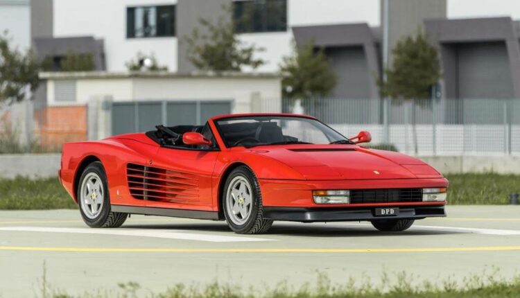 Rm Sotheby’s to Offer 1990 Ferrari Testarossa Pininfarina Spider ‘Special Production’ in London Sale