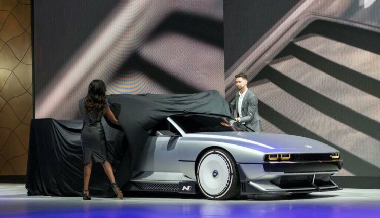Hyundai N Vision 74 Concept Makes U.S. Debut at Automobility LA