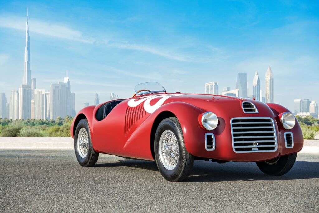 The Ferrari 125 S Enters the Region for the First Time Ever