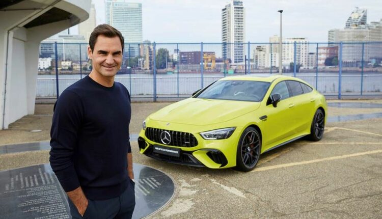Unique ‘Neon Legacy’ Mercedes-AMG GT 63 S E Performance Created in Partnership With Roger Federer, To Be Sold for Charity at RM Sotheby’s Munich Sale